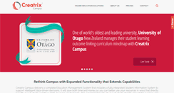 Desktop Screenshot of creatrixcampus.com